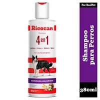 Shampoo para Perro Adulto 4 en 1 Ricocan 380ml